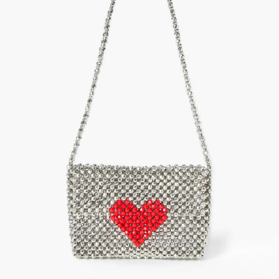 Forever 21 Hearts Crossbody Bag