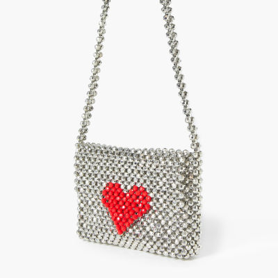 Forever 21 Hearts Crossbody Bag