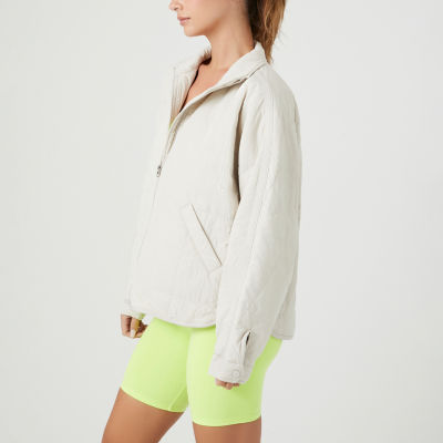 Forever 21 Midweight Active Quilted Jacket-Juniors