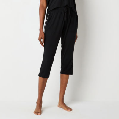 Donna Karan Sleepwear Jersey Knit Capri Sleep Pants