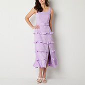 Jcpenney ruffle clearance dress