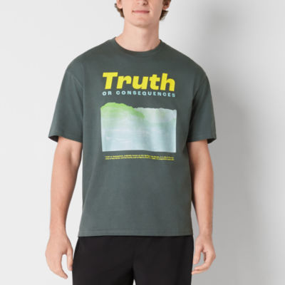 Arizona Mens Short Sleeve Graphic Boxy T-Shirt