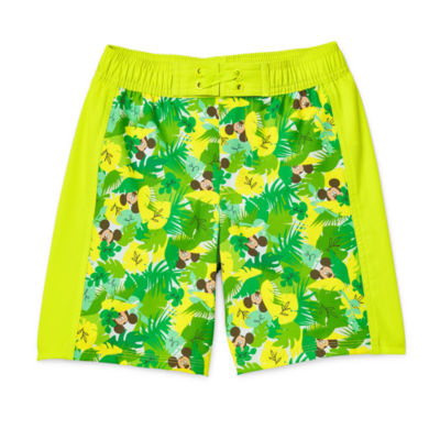 Disney Collection Little & Big Boys Mickey Mouse Swim Trunks