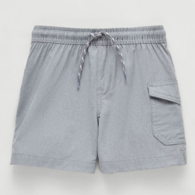Okie Dokie Active Toddler & Little Boys Moisture Wicking Cargo Short