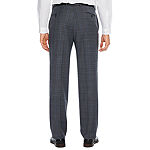 Collection by Michael Strahan Mens Plaid Stretch Fabric Classic Fit Suit Pants