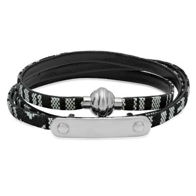 Steeltime Stainless Steel 8 Inch Solid Id Bracelet