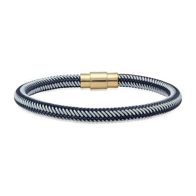 Steeltime Mens 18K Wrap Bracelet