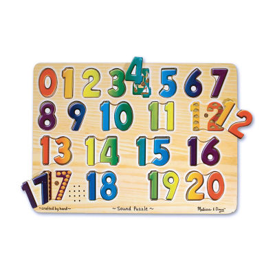 Melissa & Doug Numbers Sound Puzzle