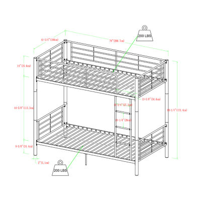 Pearson Twin-Over-Twin Bunk Bed