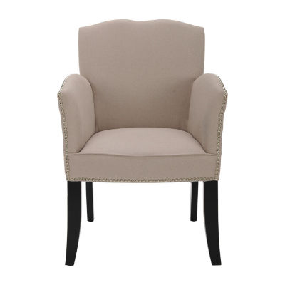 Rachel Upholstered Track-Arm Accent Chair