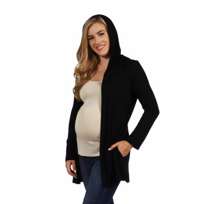 24seven Comfort Apparel Soft Shell Vests Maternity