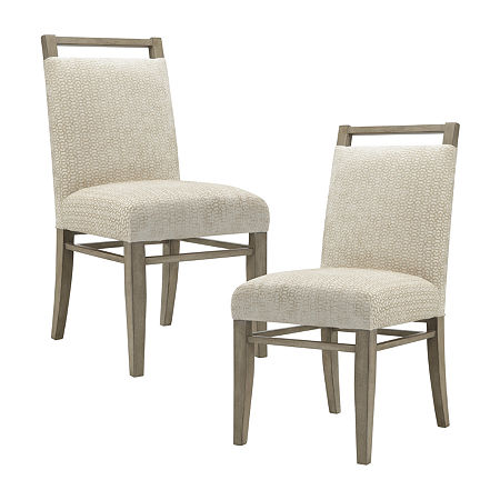 Madison Park Bernardo 2-pc. Dining Chair, One Size, White