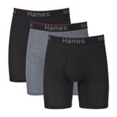 Hanes® Men's ULTIMATE X-TEMP AIR 4-Pack BOXER BRIEFS FreshIQ &TAGLESS &  COOL - AAA Polymer