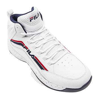 Fila Spitfire Mens Basketball Shoes, Color: Navy Red - JCPenney