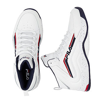Fila Spitfire Mens Basketball Shoes, Color: Navy Red - JCPenney