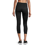 Sports Illustrated Womens Seamless Moisture Wicking 7/8 Ankle Leggings