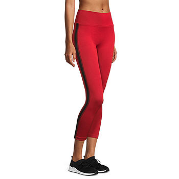 Sports Illustrated Seamless Womens Moisture Wicking 7/8 Ankle Leggings -  JCPenney