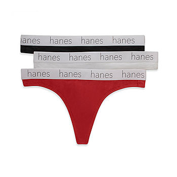 Hanes Pack Of 3 Cotton Printed Girls Brief()