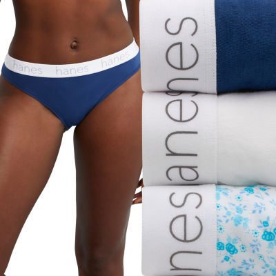 Hanes Originals Ultimate Cotton Stretch Women&rsquo;s Bikini Underwear 