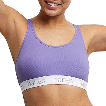 Hanes Originals Ultimate Stretch Cotton Women's Triangle Bralette