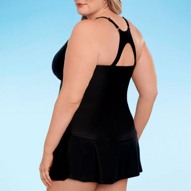 jcpenney plus size bathing suits