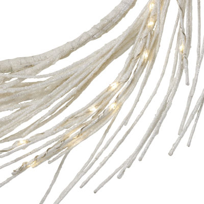 Indoor Pre-Lit Christmas Wreath - Number Of Lights - 60