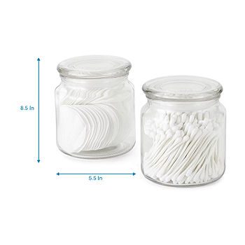 Customized Filled/Unfilled Glass Bamboo Jars – Spice It Your Way