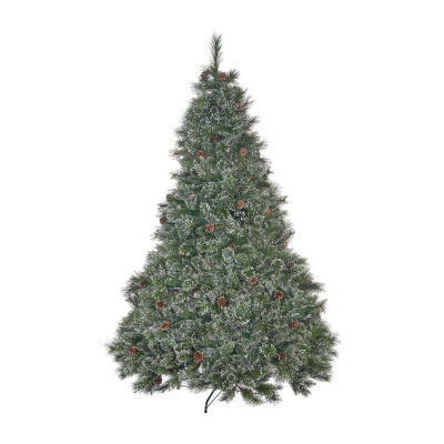 7 Foot Pine Pre-Lit Christmas Tree