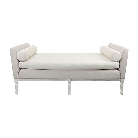 Dann Foley Bench, One Size, White