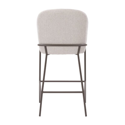 Corliving Blakeley Counter Height Upholstered Bar Stool