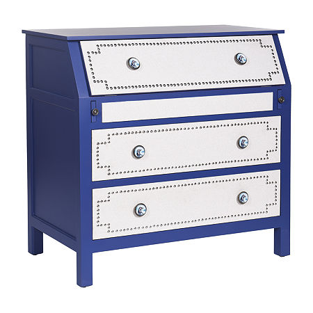 Dann Foley Accent Chest, One Size, Blue