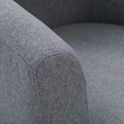 Corliving Elwood Upholstered Barrel Chair