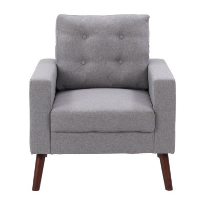 Corliving Elwood Upholstered Armchair