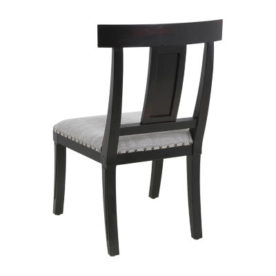 StyleCraft Dann Foley Black Wooden Dining Chair