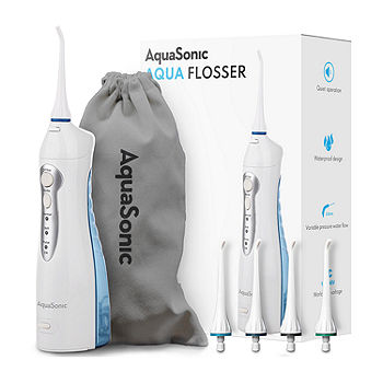 F.Kr. Bløde løg AquaSonic Dental Water Flosser JCP-AS-FLOS-WH - JCPenney