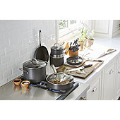 Cuisinart® Contour Hard-Anodized 13-pc. Cookware Set 64-13, Color: Charcoal  - JCPenney