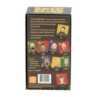 The Good Game Company The Epic Beard Game Card Game