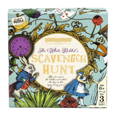 Professor Puzzle Wonderland Games - The White Rabbit's Scavenger Hunt