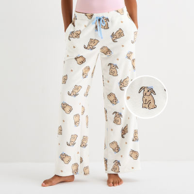 Arizona Body Womens Fleece Juniors Pajama Pants