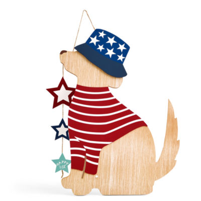 Layerings Americana Dog Porch Sign