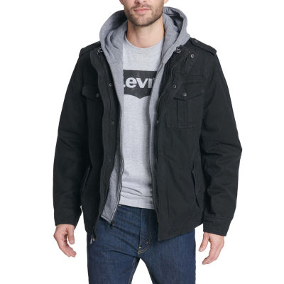 levi's hooded midweight field jacket