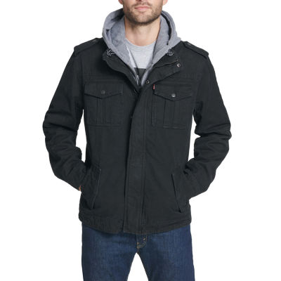 Levi's Mens Hooded Midweight Field Jacket