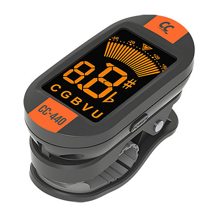 ChromaCast CC-440 Series Clip-On Chromatic Tuner, One Size, Orange