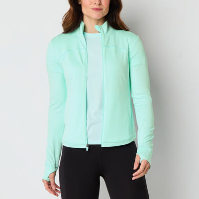 Xersion Everultra-Lite Womens Rib Moisture Wicking Lightweight Softshell Jacket