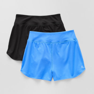 Xersion Little & Big Kid Girls Stretch Fabric Mid Rise 2-pc. Pull-On Short