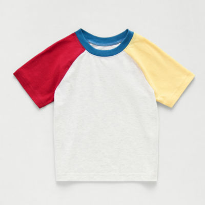 Okie Dokie Toddler & Little Boys Round Neck Short Sleeve T-Shirt