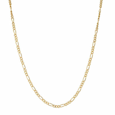 Girls 14K Gold Over Silver 15 Inch Link Necklace