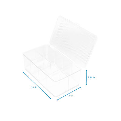 Home Expressions 8- Compartment Battery Storage Bin
