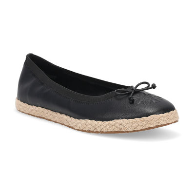 Lucky Brand Women's Wylly Crochet Stitch Ballet Flats