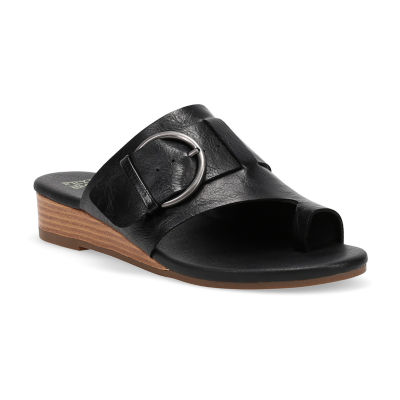 Frye and Co. Womens Quincey Wedge Sandals